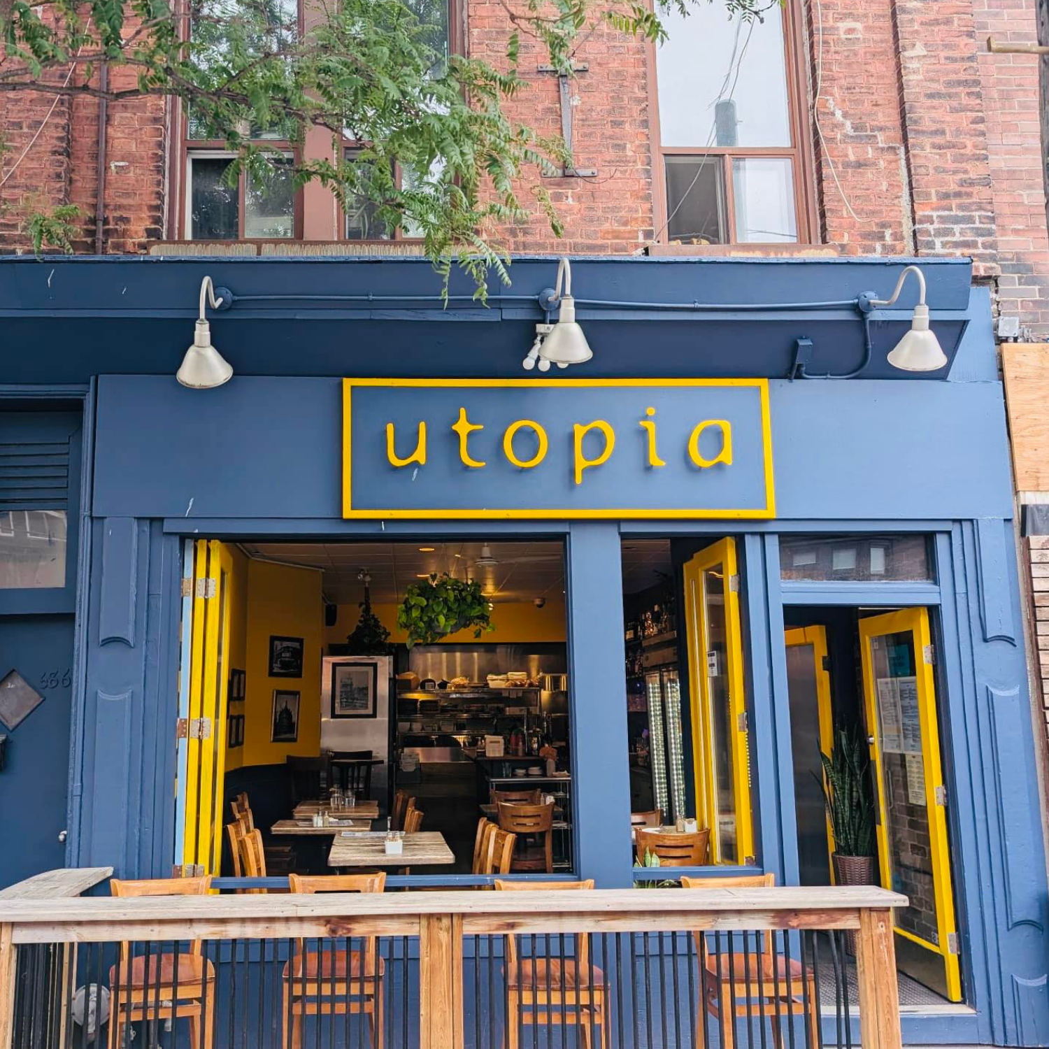 A photo of Utopia restaurant